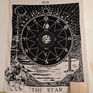 Tarot card tapestry